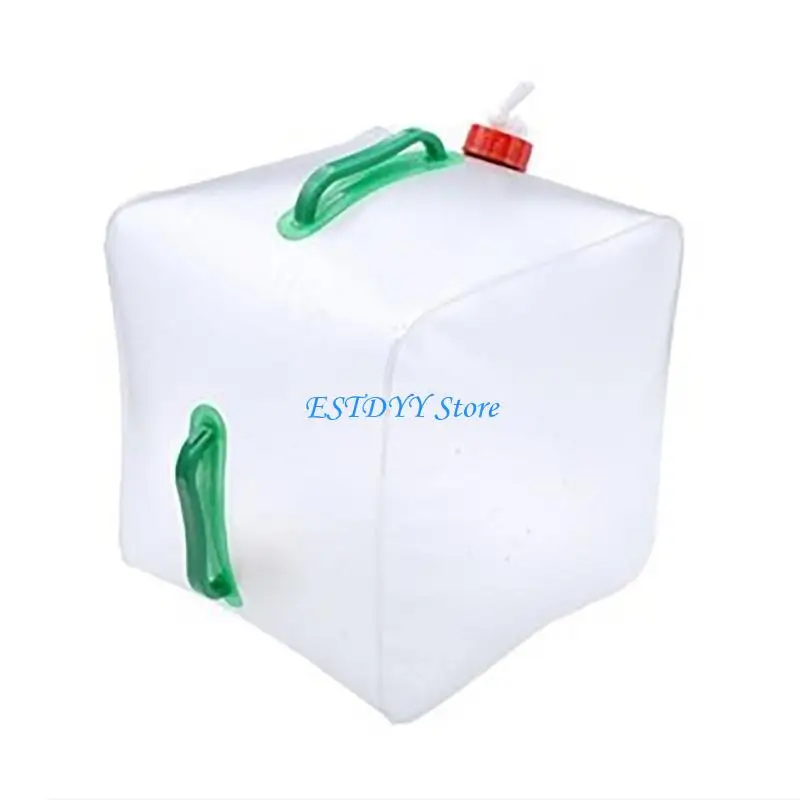 

G6DE 10/20L Water Storage Bag Folding Bucket with Faucet Outdoor Camping Equipment