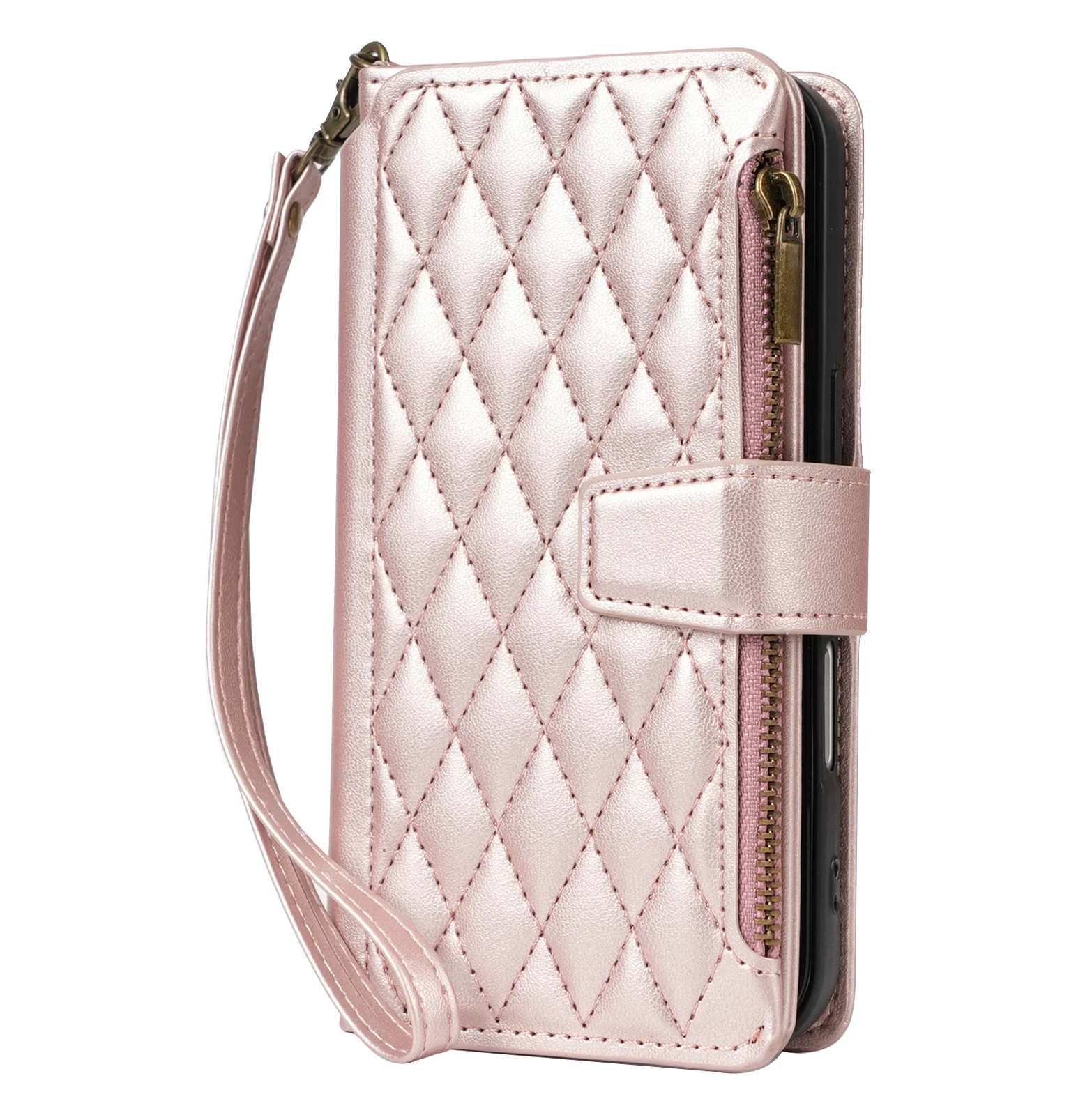 Funda de cuero PU para Nokia HMD Skyline, funda tipo billetera con tapa para Nokia HMD Skyline Conque, Fundas con cordón práctico