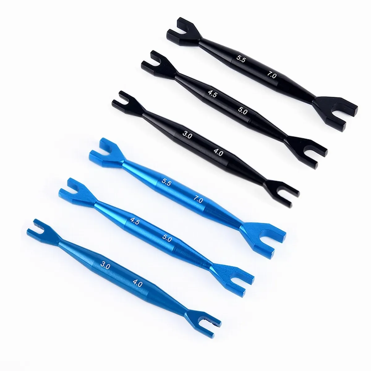 Wrench 3-4mm 4.5-5mm 5.5-7mm Double End Universal Spanner Open End Wrenches For Rc Crawler Car HSP Traxxas Axial SCX10