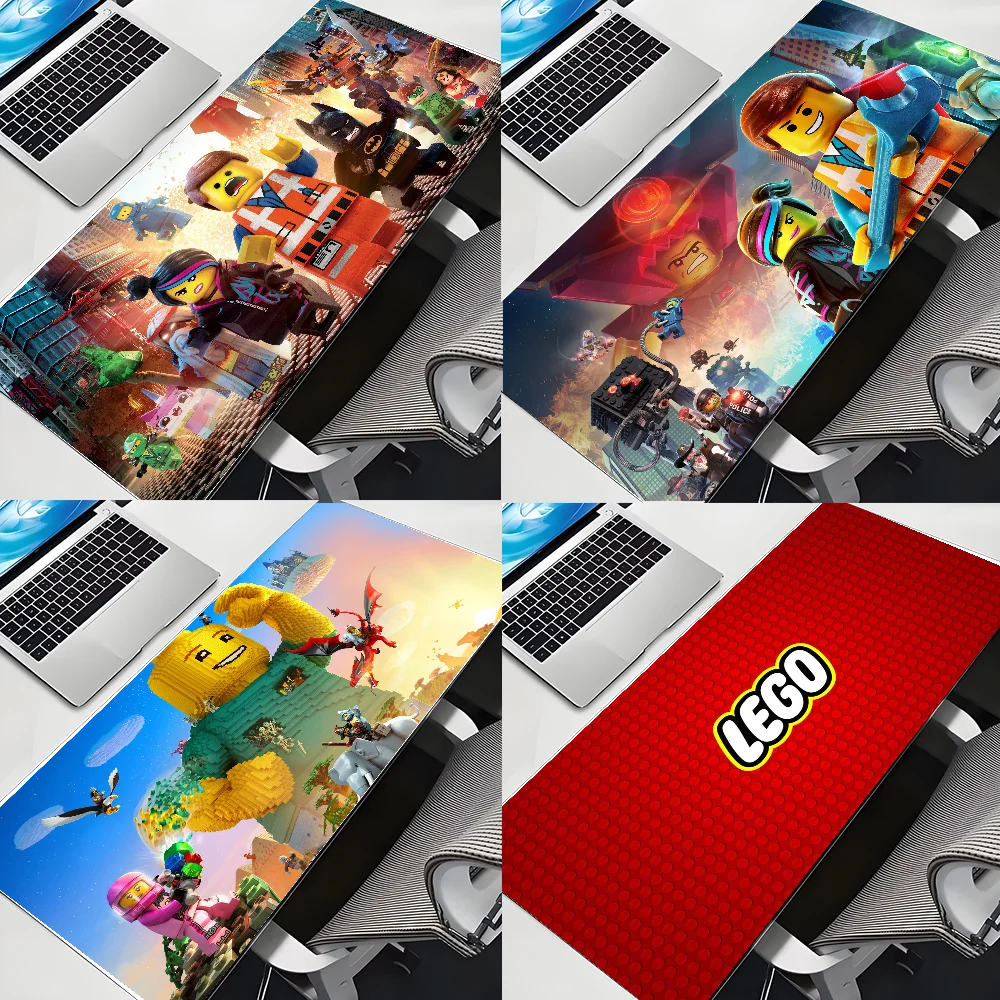 L-Lego building blocks Mousepad New Arrivals Large Gaming Mousepad L XL XXL Gamer Mouse Pad Size For Keyboards Mat