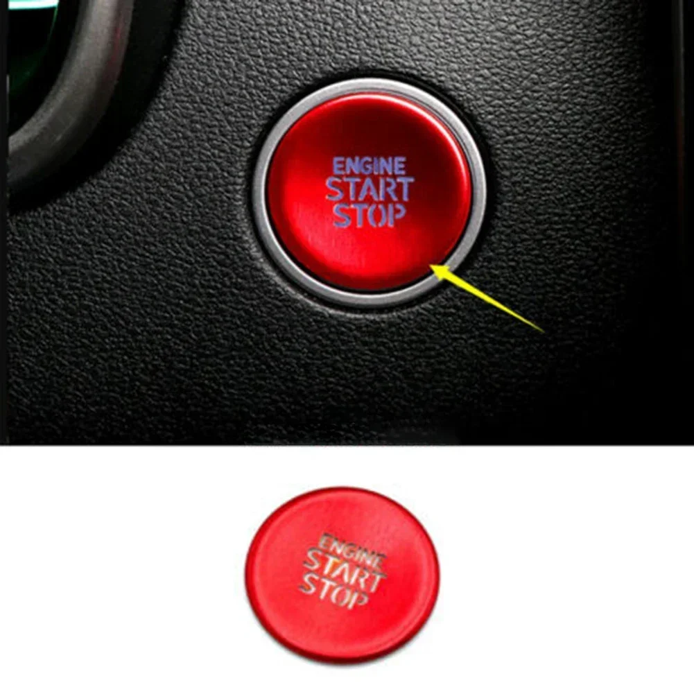 Car Start Stop Engine Push Button Cover Ring For Hyundai Tucson 2022 2023  Sticker Auto Styling Accessories NEW