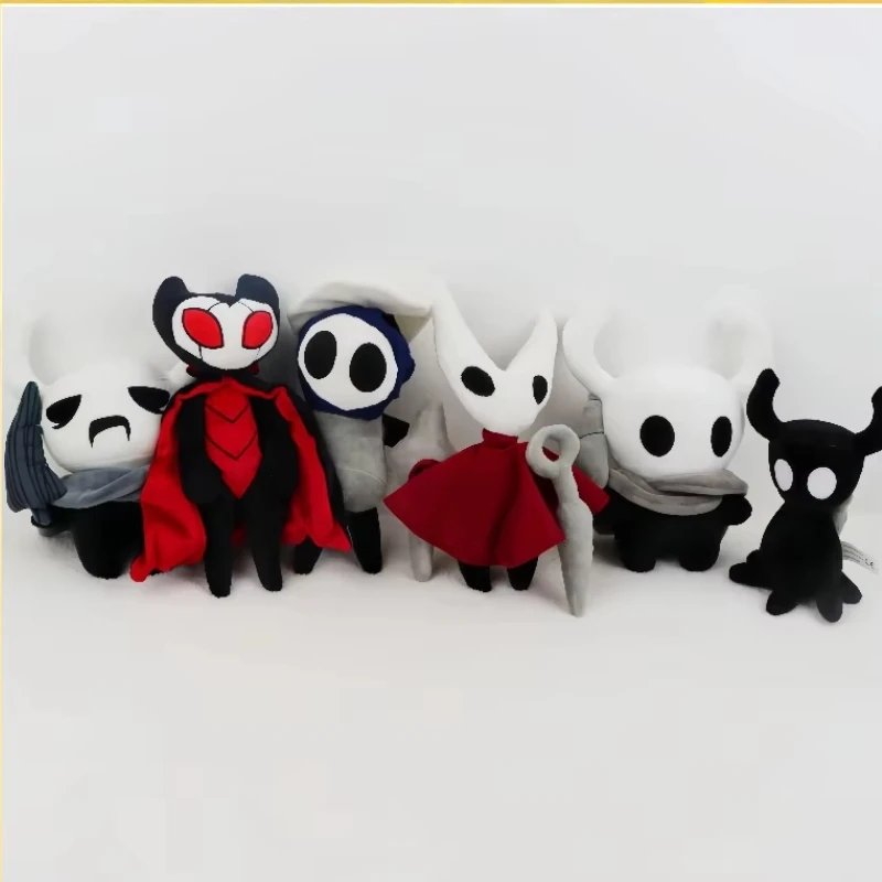 Nowe produkty w magazynie Pluszaki Hollow Knight Akcesoria do gier Mały Rycerz Kurozote Lider Silk Song Lalki Prezenty na festiwale