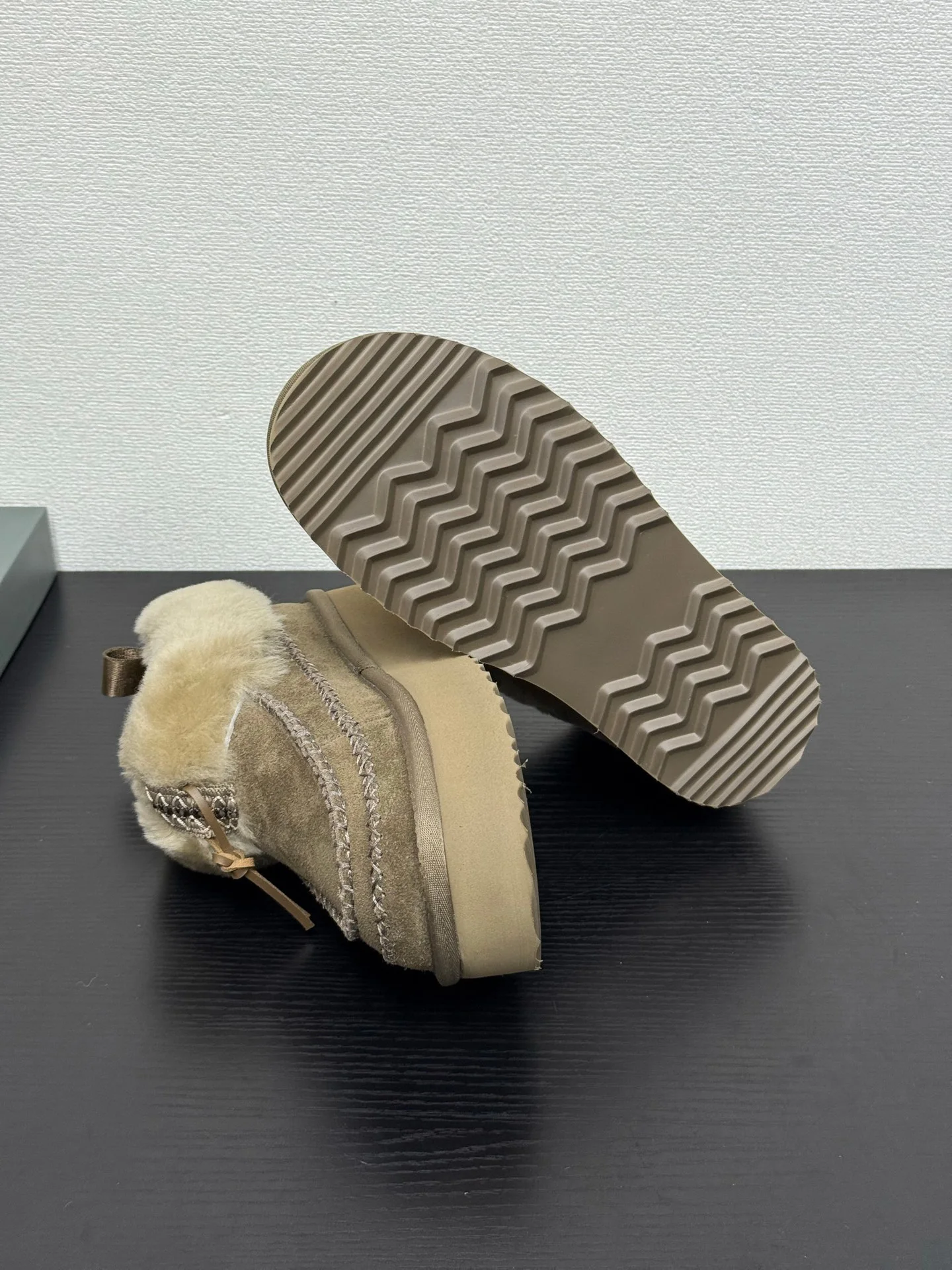 الشتاء المرأة أحذية بوت قصيرة 2025 جلد البقر العلوي الصوف بطانة أسلوب بسيط أحجام 35-39 موضة جديدة الأحذية للسيدات #6