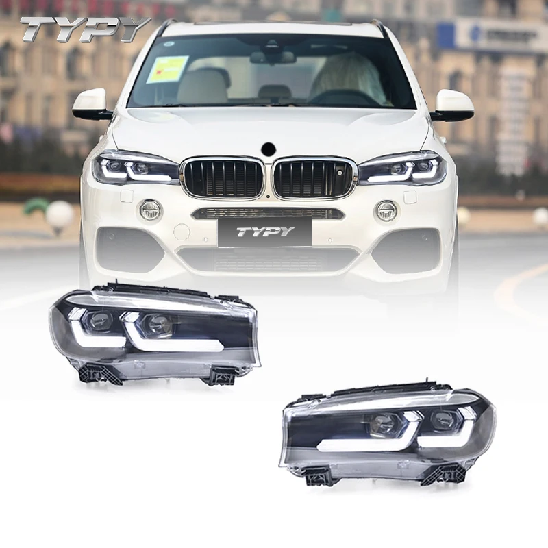 

Car Head Lamp Modified LED Headlights LED Daytime Running Lights Head Light For BMW X5 F15 2014-2018