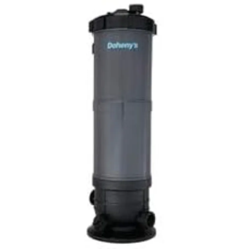 지상 수영장용 Doheny's Pool Pro 카트리지 필터 탱크, 70 Sq. 피트. 필터만, 초대형 부직포 카트리지