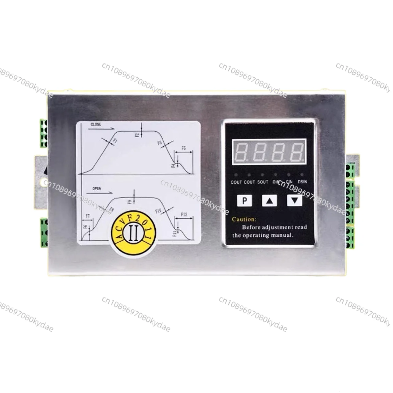 

Suitable For AMLISO Door Machine Inverter Door Machine Controller TYPE: ACVF 0.37 KVA 1.5A0.5KVA New