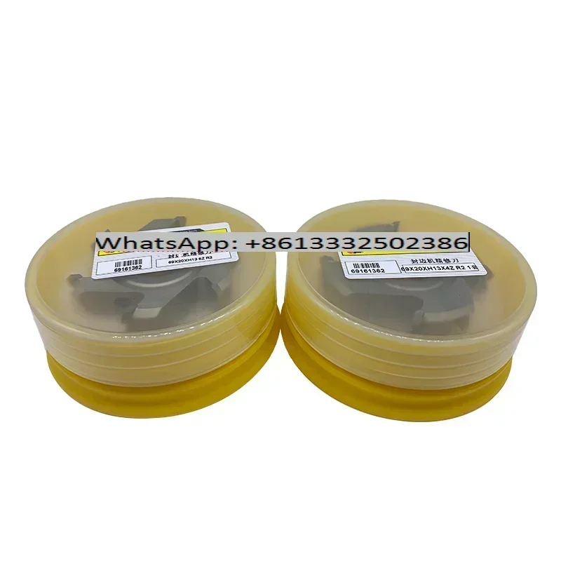 Well-konwn 2 PCS TCT Fine Trimming Cutter for Edge Banding Machine 69*20*H13*4Z/6Z  R1.5/2/3