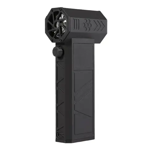 140,000 Rpm 폭력적인 터보 팬 브러시리스 모터 흡입 통합 폭력적인 팬 휴대용 자동차 캠핑 팬 8000mAh