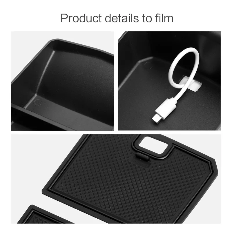 For Renault Austral 2023 Armrest Box Storage Box Modification Stowing Tidying Box Car Internal Accessories