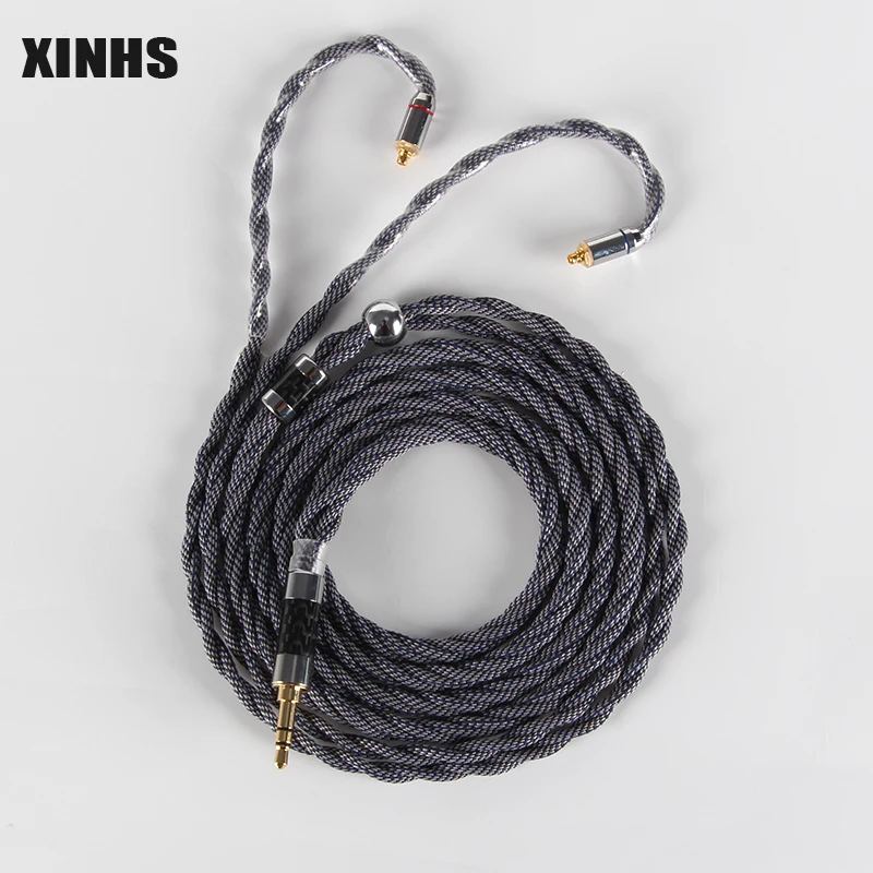 

XINHS 007 Super huge number of cores 4 cores Leeds 6N silver-plated OCC + 7N OCC hybrid cable