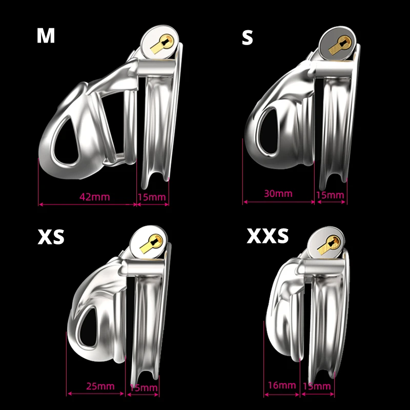 CHASTE BIRD 2022 316 Stainless Steel Python V7.0 Male Chastity Device Cobra Cock Mamba Cage Penis Ring Adult Sex Toys