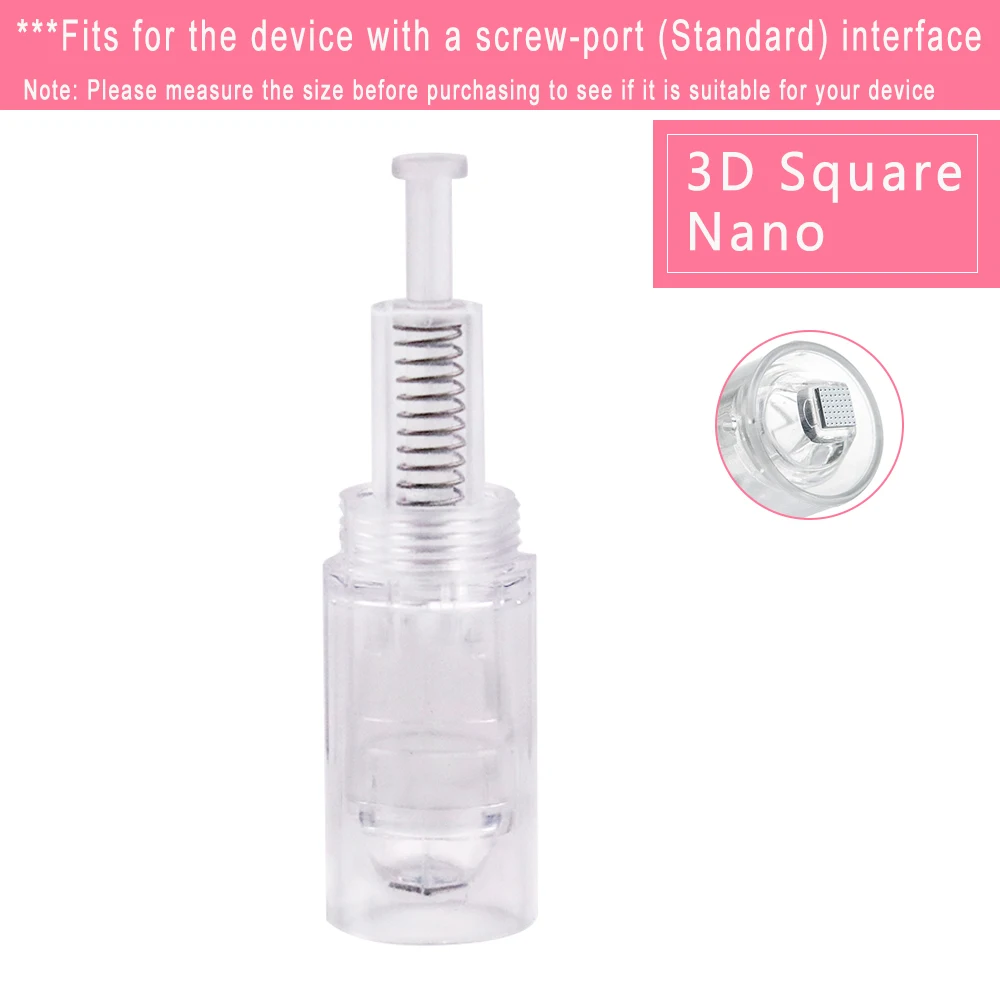 10/20 Stück 12pin/36pin Microneedling DermaPen Nadeln Schraubkartuschen Ersatzköpfe Microneedling Tattoo Nano Mikronadeln – Detail 15