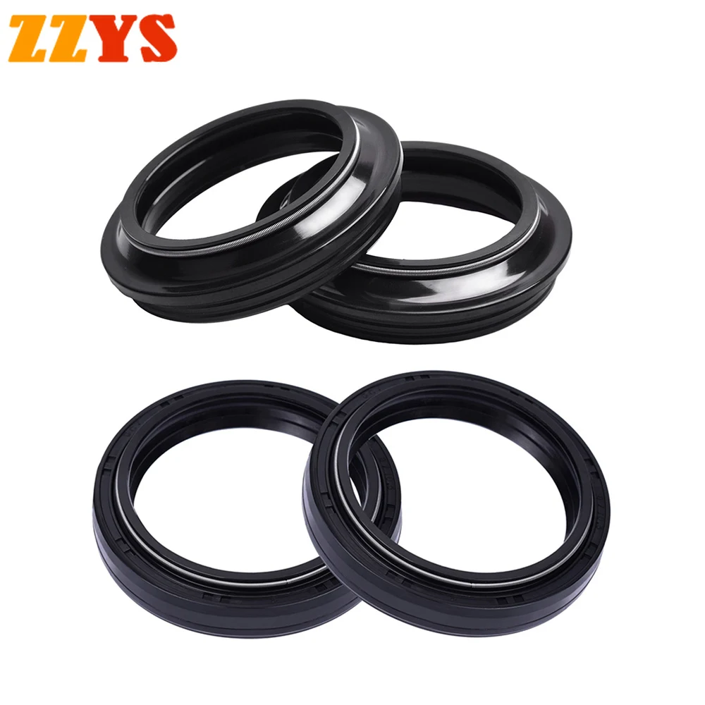 41x53x8 41 53 Motorcycle Fork Damper Oil Seal & 41x53 Dust Cover Lip For Yamaha FZR600R FZR600 FZR1000 EXUP GENESIS FZR 600 1000