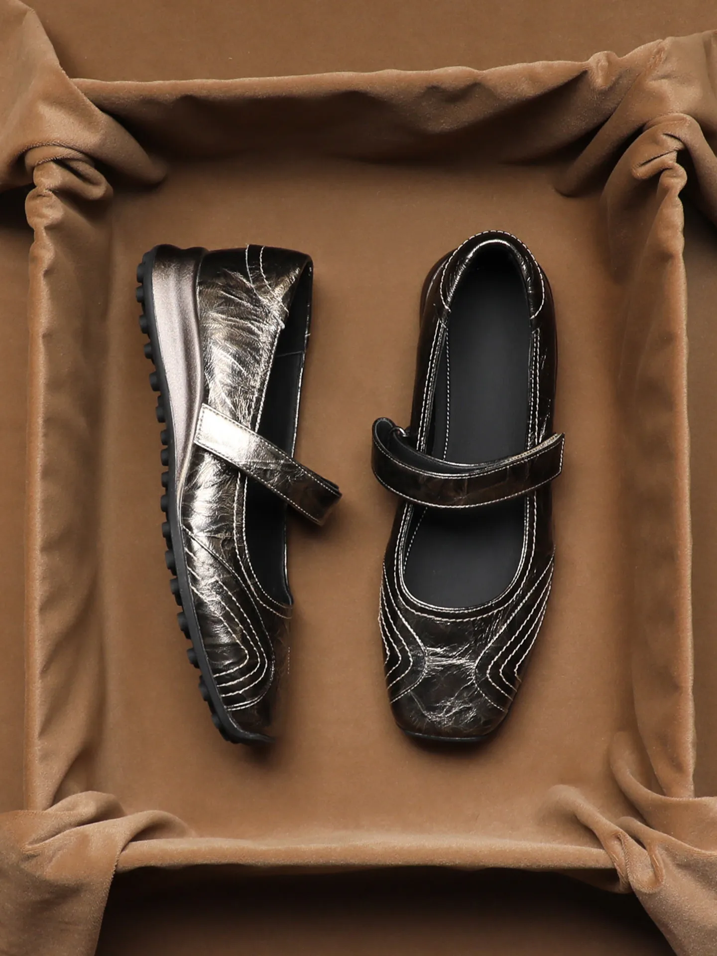SHOEBOX Velcro wedge heel, mid - Women Shoes Wedges 评论和价格