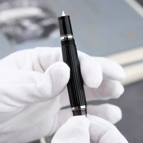 Luxury MoonMan X1 Creative Retractable Short Fountain Pen With Beautiful Clip Office Business Stationery Writing Ink Pens Gift