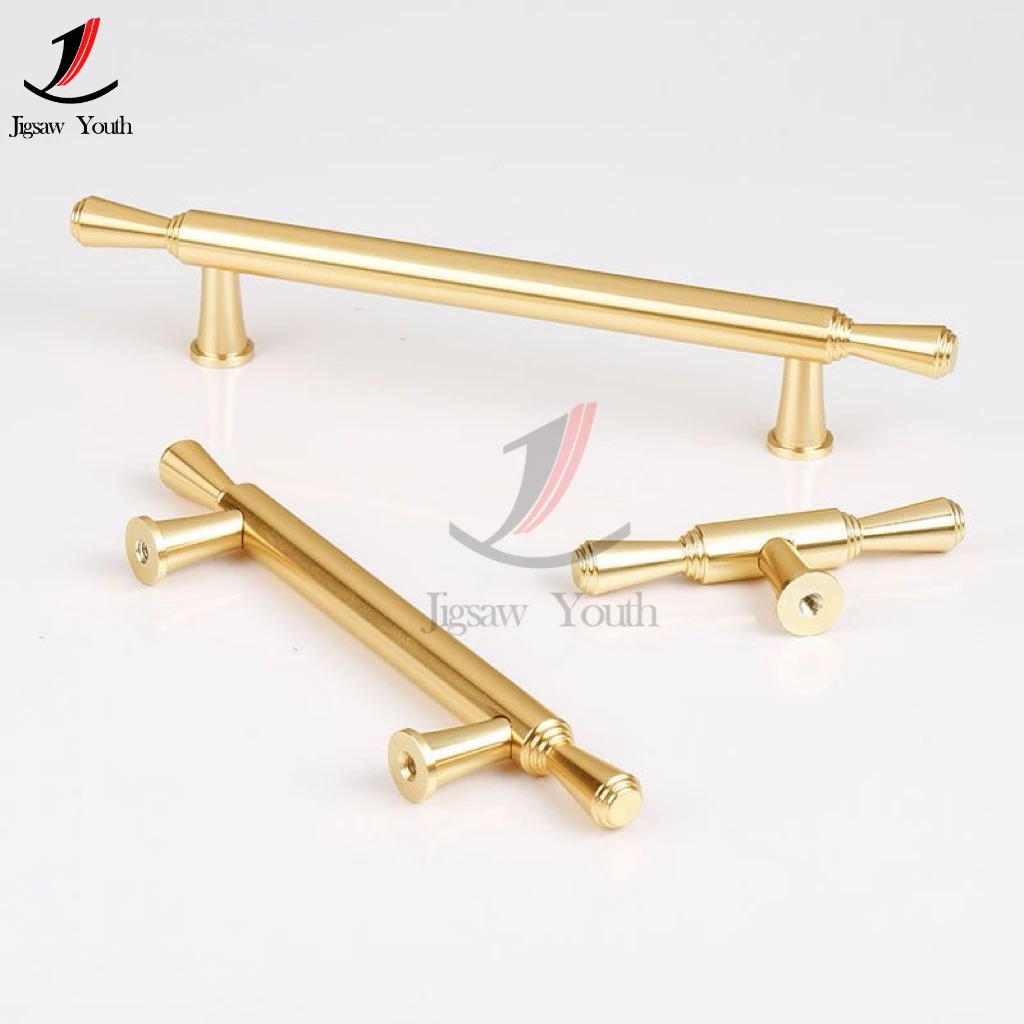 30mm-256mm Zinc alloy Modern Simple Wardrobe Door handle Shoe Rack Drawer Cabinet Knobs kitchen furniture handles