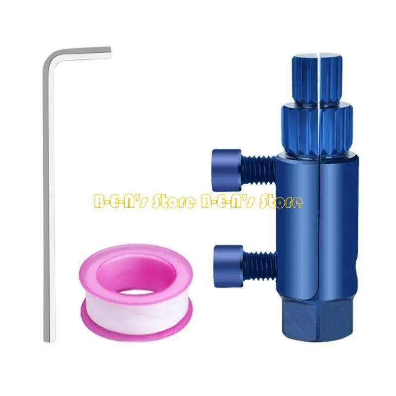 Y1AD Comprehensive Faucet Valves Removal Set Sturdy Quality Faucet Thread Extractor Tool For Efficient Plumbing Solution