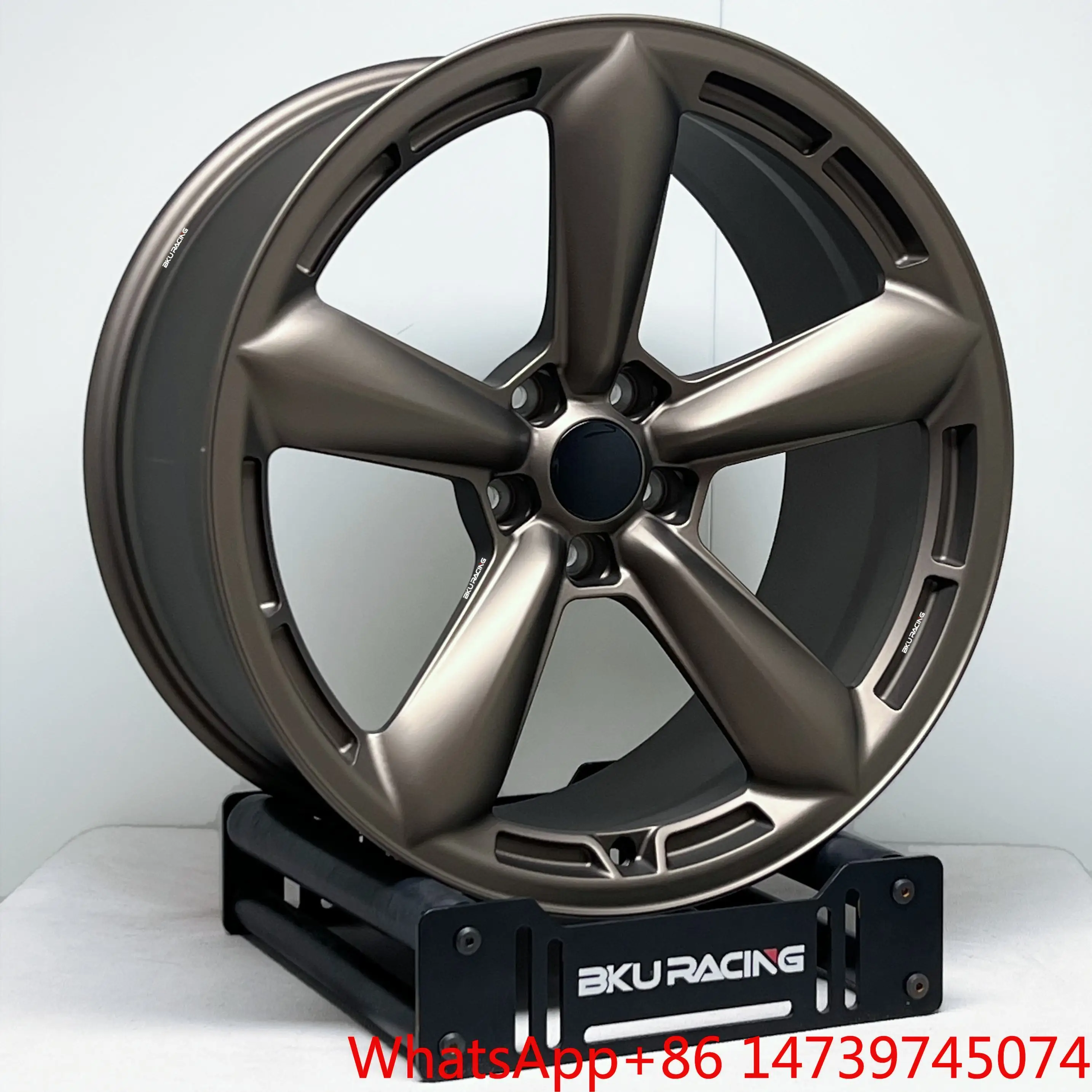Performance WheelsBku Forged 5X115 Wheels For Dodge Challenger SRT Hellcat Rims 19 20 21 Inch Custom Monoblock Bronze Alloy Musc