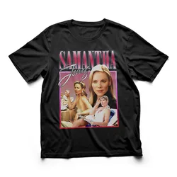 SAMANTHA JONES Homage Samantha Jones T Shirt Vintage 90's Carrie Charlotte Miranda Prezent na urodziny najlepszych przyjaciół