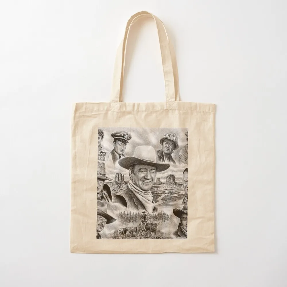 John Wayne Collage Tote Bag