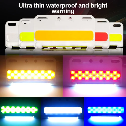 Luz lateral LED COB para camión, lámpara de señal de giro impermeable, marcador, Bombilla de marcha nocturna, 24V DC, 21LED, luz lateral de repuesto