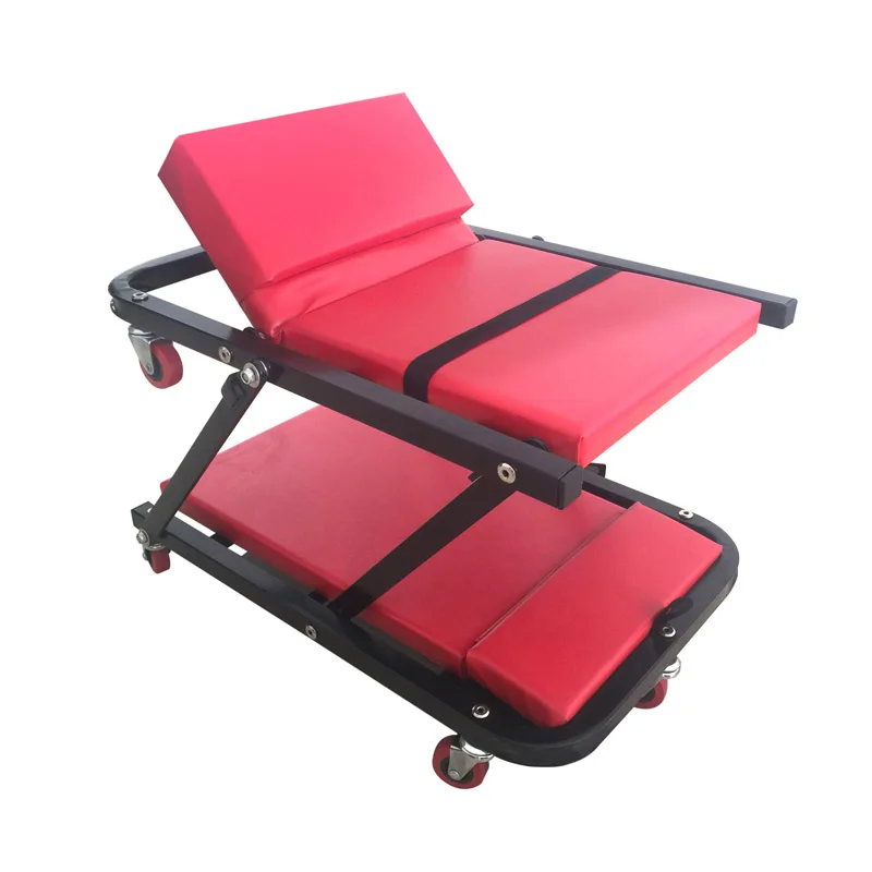 

Heavy 7-Wheel Car Creeper Seat 250 Lb. Capacity Automotive Repair Tool