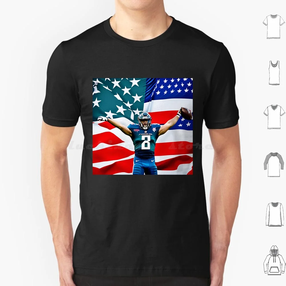 Jason Kelce T Shirt Big Size 100% Cotton Jason Kelce Philadelphia Philly Football Philadelphia Kelce Sports Jalen Hurts Jason A
