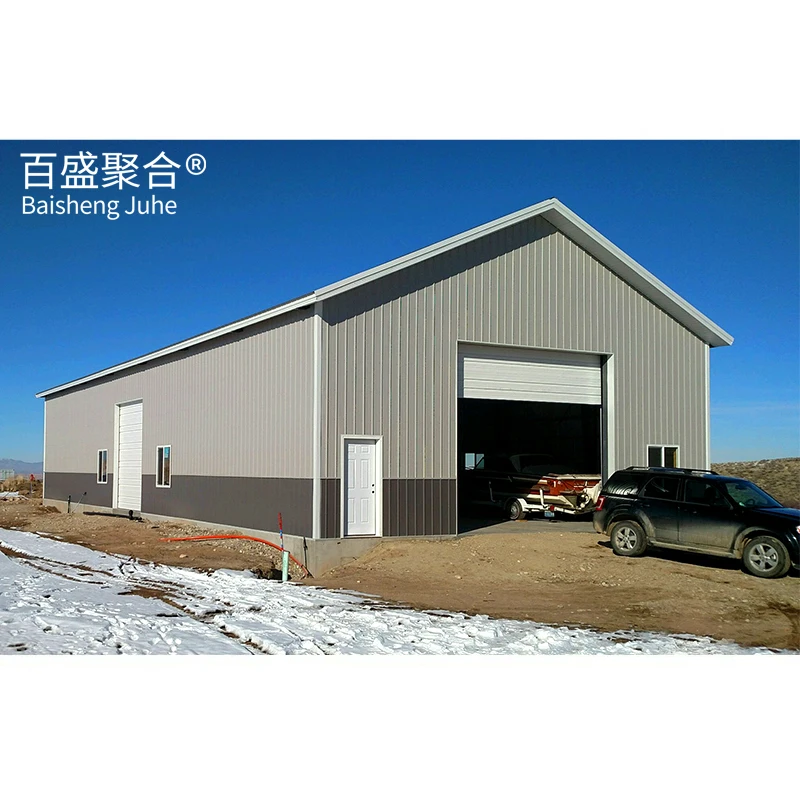 

Cheap Price Steel Structure Garage Storage Shed Garage Carport Portable Metal Frame Garage