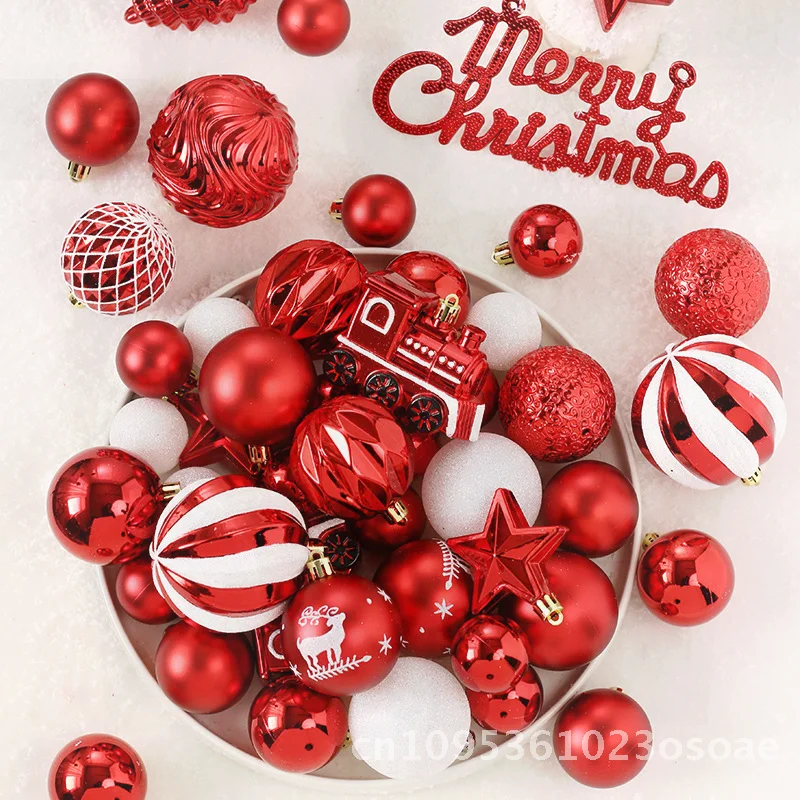 ensemble-de-decorations-de-boules-de-noel-peintes-65-pieces-ornements-d'arbre-de-noel-modernes-et-minimalistes-platine-nuit-bleu-rouge-vert-blanc