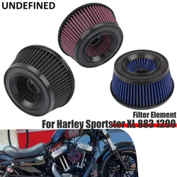 Motorcycle Air Cleaner Intake Filter Replacement Element For Harley Touring Road King Sportster XL Softail Slim Dyna Street Bob