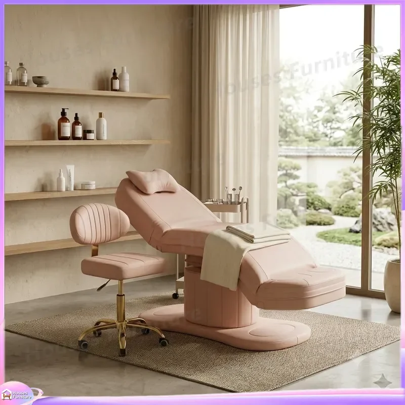 For Beauty Bed Salon Multi Functional Latex Massage Table Folding Treatment Tattoo Embroidery Adjustable Portable