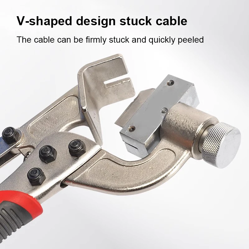 Multi-function electrician wire stripper BXQ-F-55 high voltage cable stripper insulation stripper