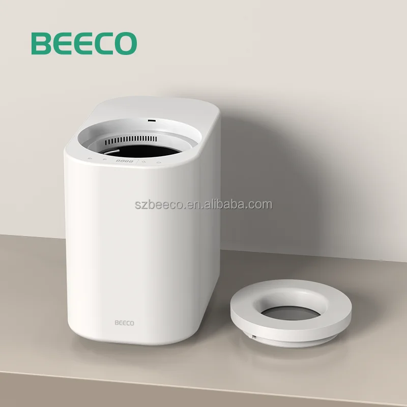 Whisper-Quiet 2.5L Automatic Electric Food Composter Custom Odor Removal Batch Feed Stainless Steel Grinding Garbage Household