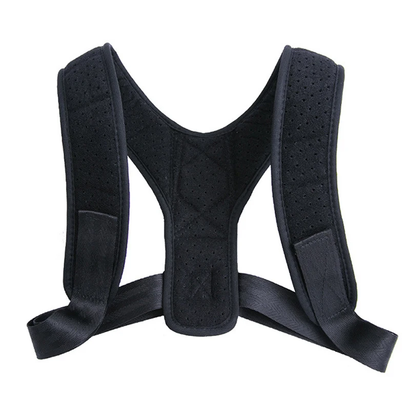 Unisex Adjustable Spine Neck Health Correction Belt  Back Brace Support Invisible Shoulder Posture Corrector Home Office Sport