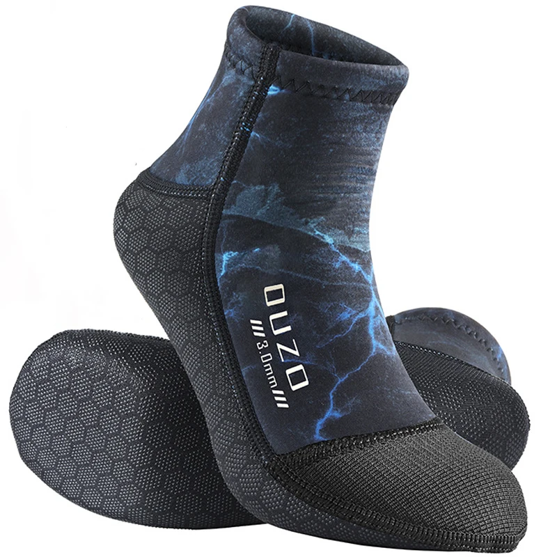 Neue 3mm Tauchen Neopren Socken Anti Slip Warm Kalt-proof Neoprenanzug Surfen Schnorcheln Wasser Sport Tauchen Socken