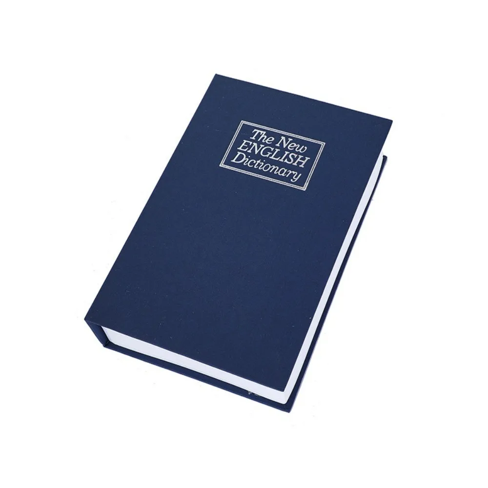 

Decorative Book Metal Book Money Box Simulation Combination Lock Secret Safe Hollow Book Piggy Bank with Lock Cash Deposit