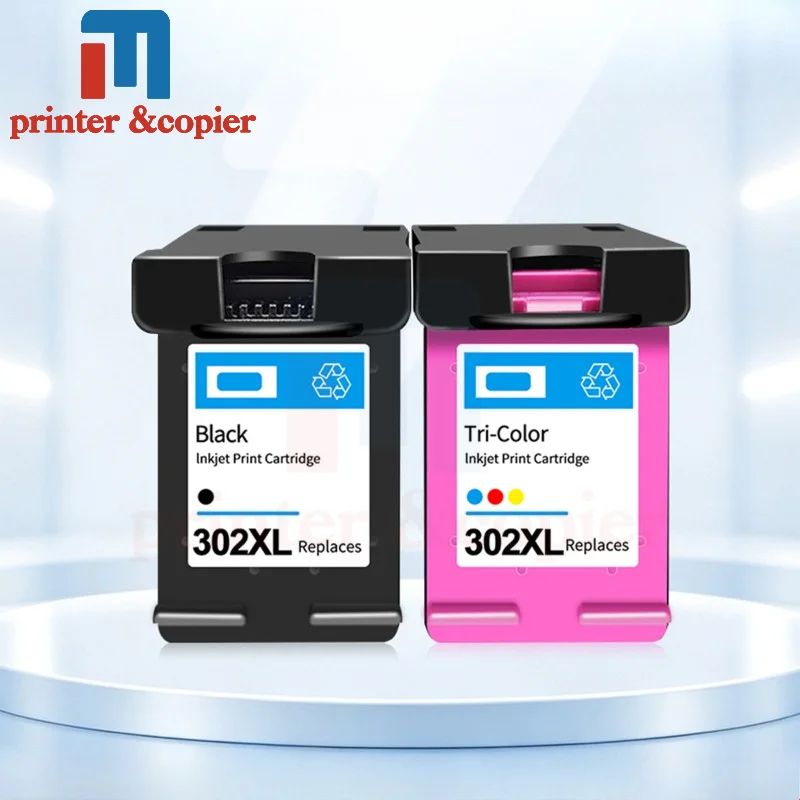 Ink Cartridge 302 Replacement For HP302 HP 302XL Deskjet 2130 3630 1110 1111 ENVY 4520 Officejet XL4650 Printer