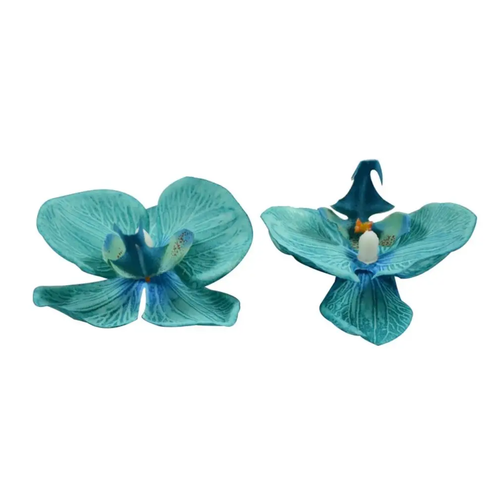 Earring DIY Jewelry Making Craft Simulated Flower Headdress Handmade Accessories Butterfly Orchid Flower Hairpin Decoration DIY