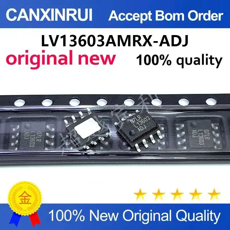 (5-100pieces)Brand New Original L13603 LV13603AMRX-ADJ SMD SOP8 Synchronous Buck Regulator