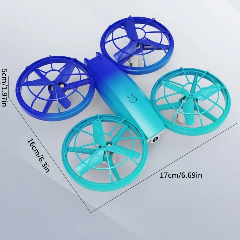 Afstandsbediening Helikopter Quadcopter met automatisch zwevend vliegtuig Gemakkelijk te vliegen