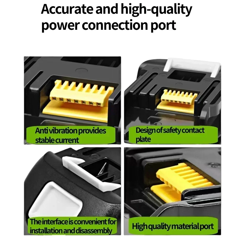 18V 12000mAh/15000mAh/18000mAh Battery, For Makita 18V Power Tool DDF487 DTW700 GBA404 DUC150Z DHR183Z - view 2