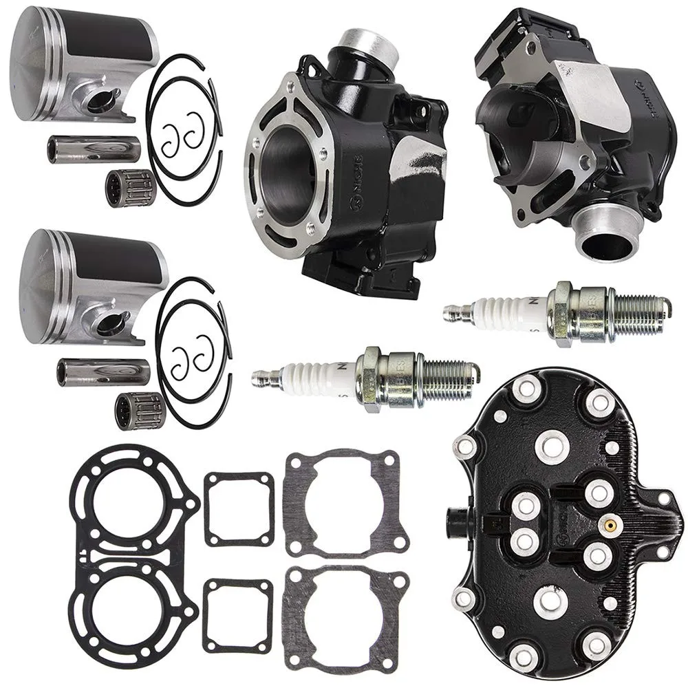 Top End Kit Cylinder Head Piston Gasket For Yamaha Banshee 350 1987-2006