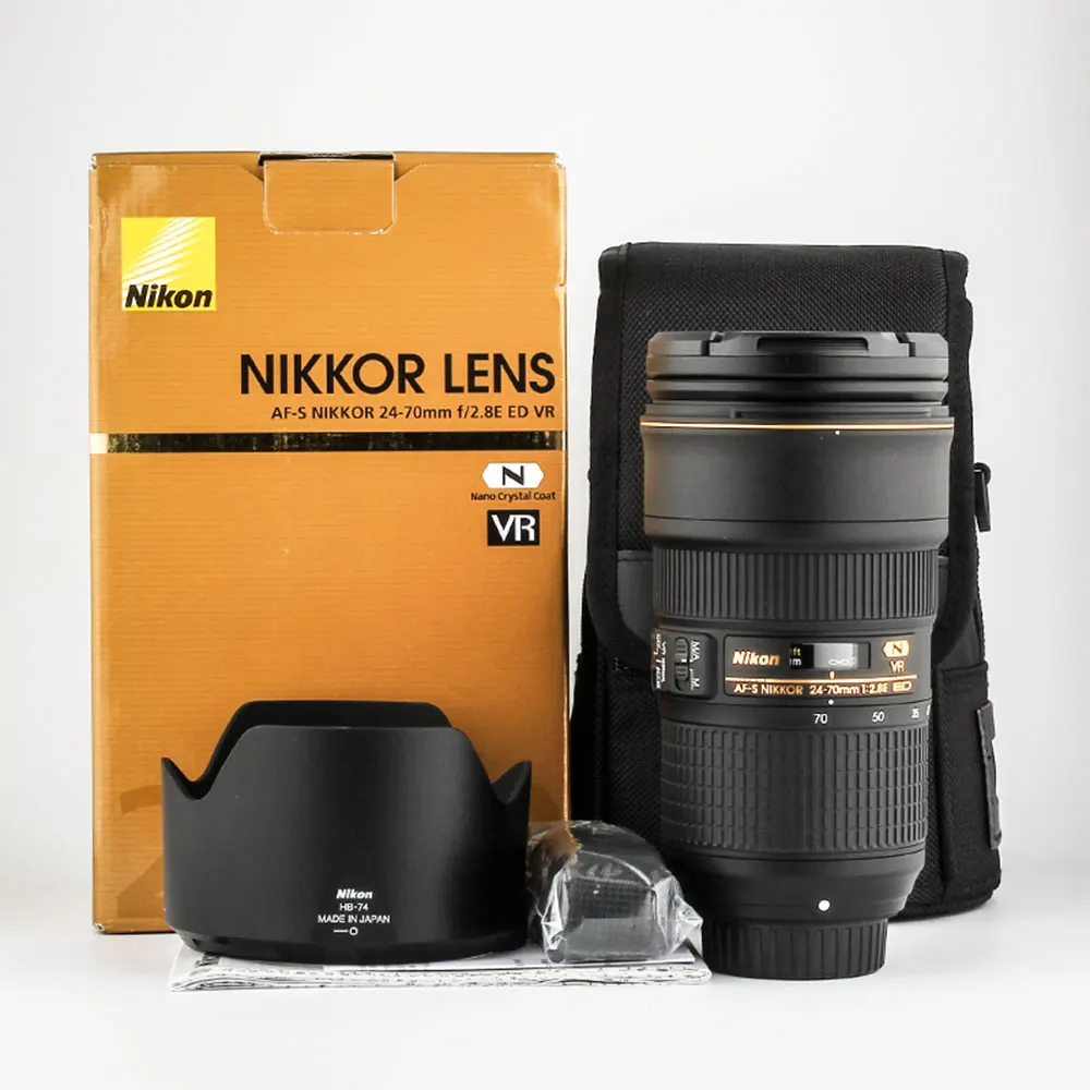 Nikon AF-S NIKKOR 24-70mm f/2.8E ED VR Lens for Nikon DSLR Cameras