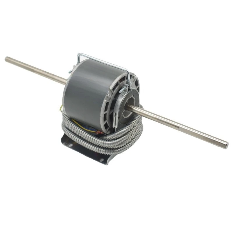 Central Air Conditioner Fan Coil Motor 12‑14 Series Pure Copper Coil Single Double Shaft Silent AC Motor HVAC Fan Coil Unit
