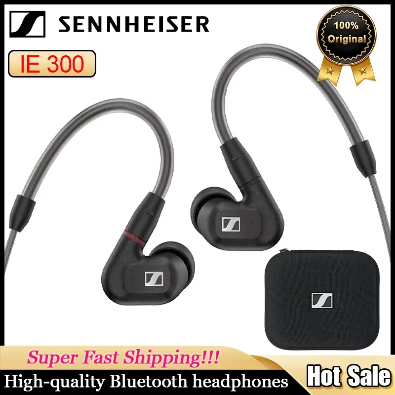 

Проводные наушники Sennheiser IE300, высококачественные проводные наушники-вкладыши HIFI, стереонаушники для бега и занятий спортом.