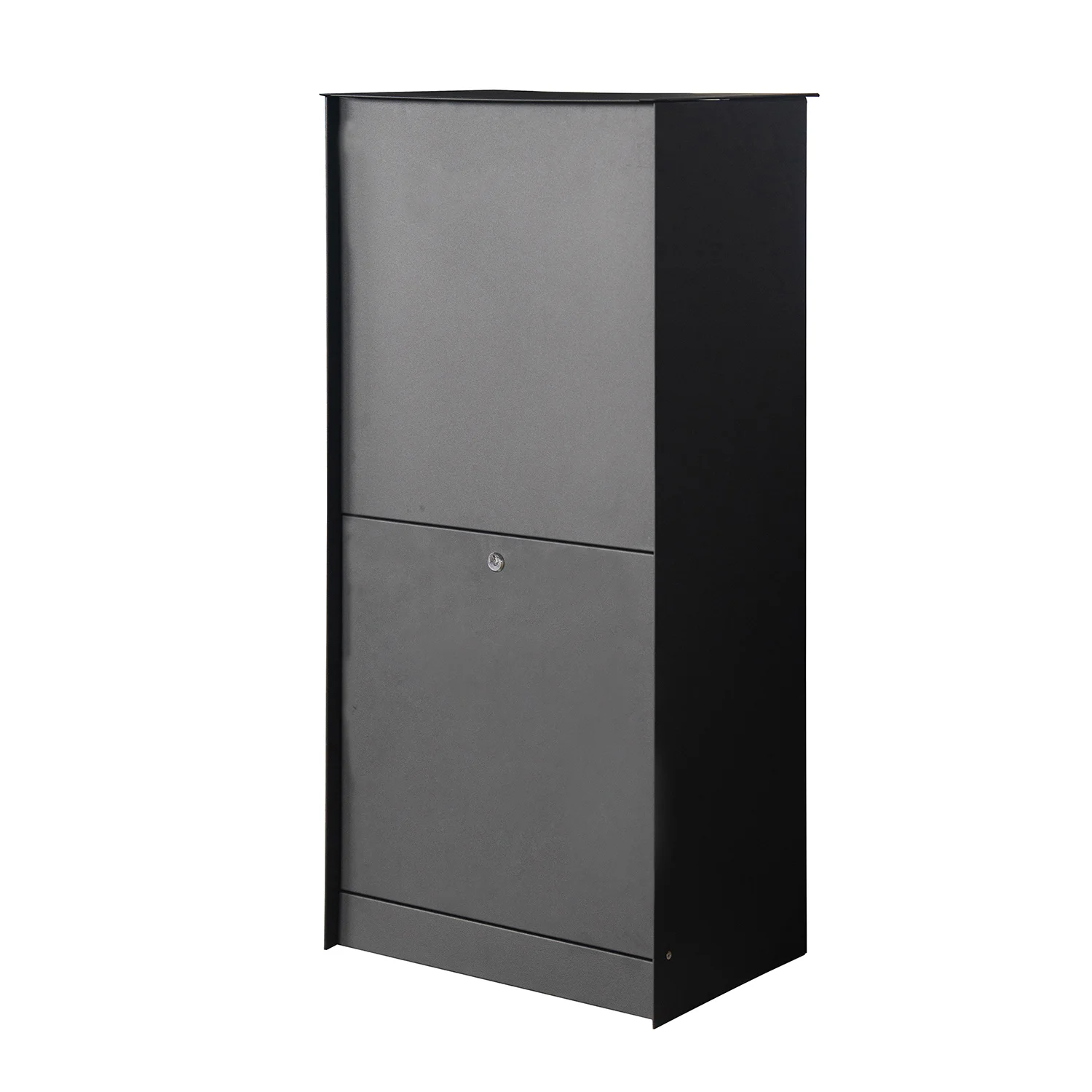 Galvanized Steel Wall-Mounted Parcel Mailbox Durable Waterproof Design Powder Coated Finish Free-Standing Outdoor Post YooBox