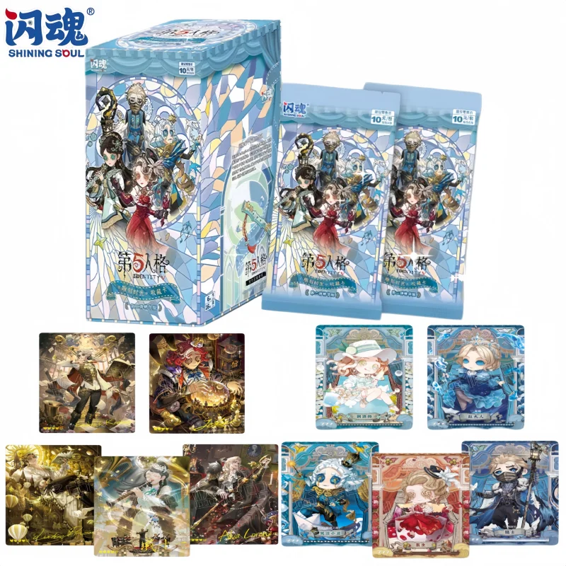 Shining Soul Genuine Identity V Carving Time Collect Cards Essence Anime Peripheral Toys Rare Character Card Child Gift
