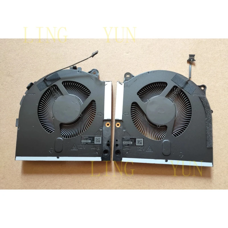 Z  New For DELL Alienware M17 R5 CPU GPU FAN MG75091V1-C080-S9A MG75091V1-C090-S9A