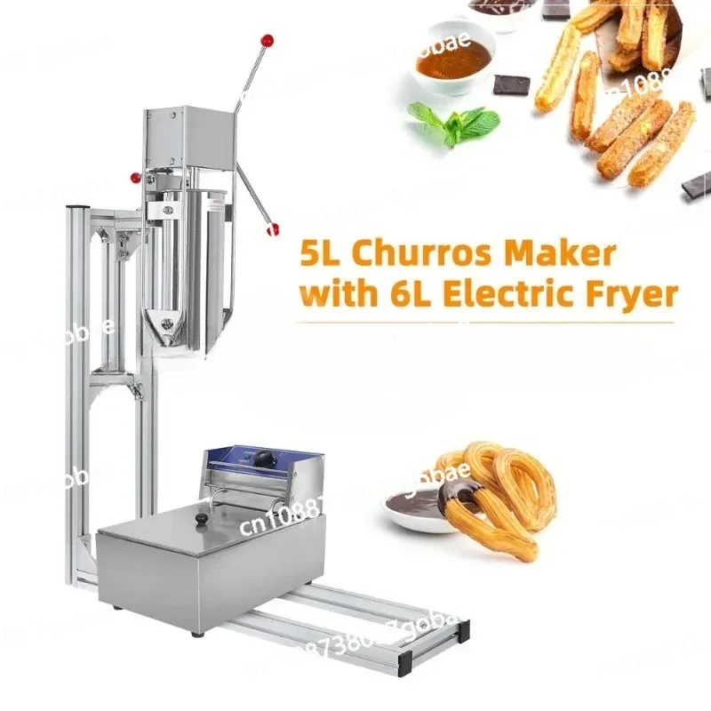 Accessories Hopper and Bracket for Spanish Snack Twist Latin Fruit Commercial Manual 5L Churros Maker