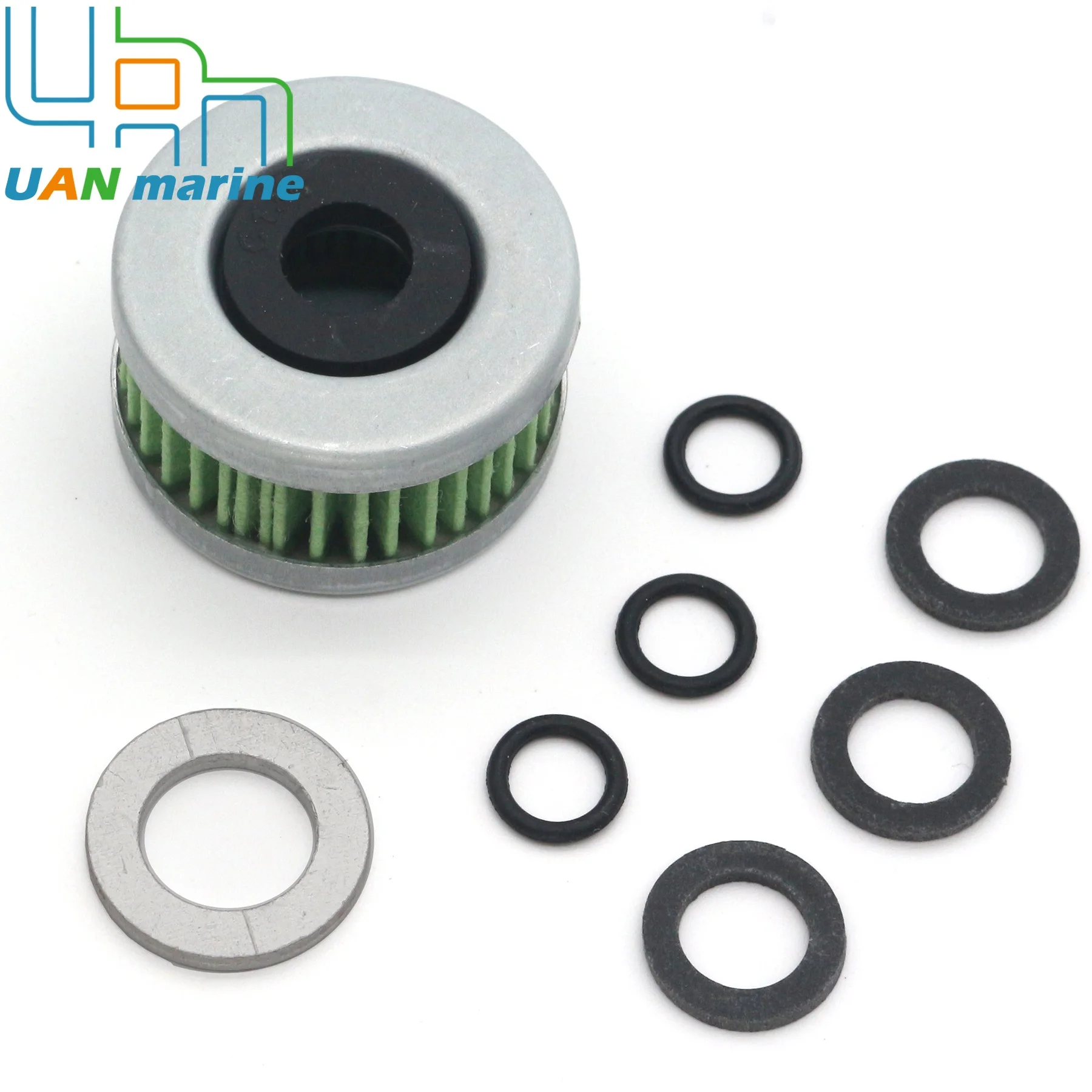 Oil Filter & Fuel Filter W/ Gasket Change Service Kit Fits for Honda Outboard Engines BF40 BF50 BF60 15400-PM3-405 16911-ZZ5-003 - view 4